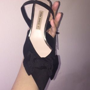 ZARA BASIC SIZE 8 💕 KITTEN HEEL✅ NWT/NWOB